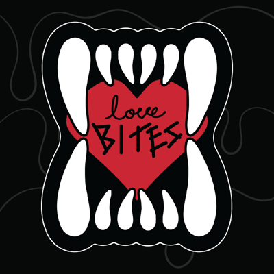 Image of (pre-order) love bites enamel pin