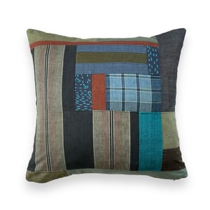 Image of HINOKI FOREST COLLAGE PILLOW - MEDIUM #2