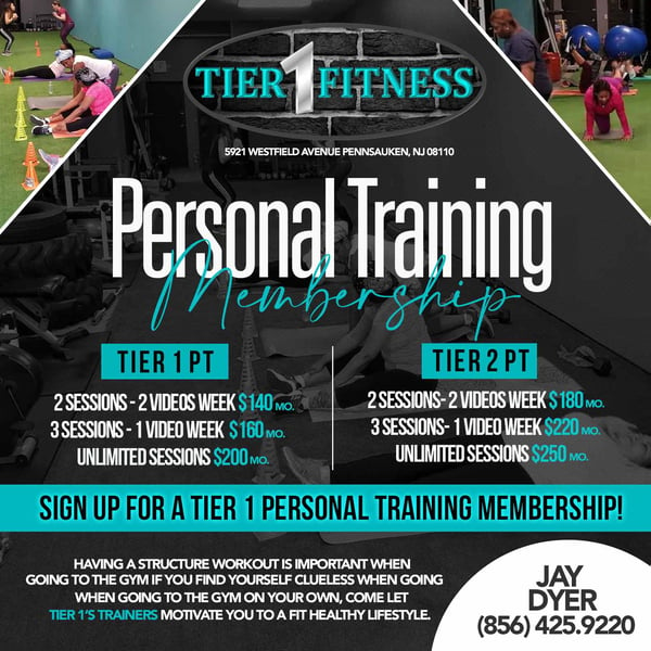 Image of Tier 2 Personal Training Membership