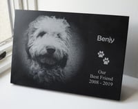 Image 4 of Personalised Laser Engraved Memorial Plaque