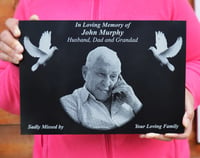 Image 3 of Personalised Laser Engraved Memorial Plaque