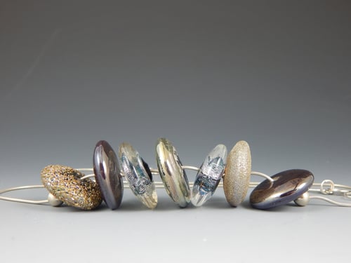 Image of Artisan Glass  • Metallic Disks