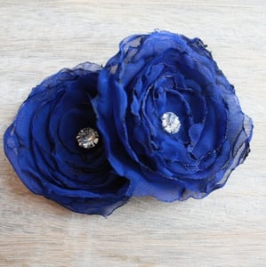 Image of eBook: How to Make Fabric Flowers - Cabbage Rose