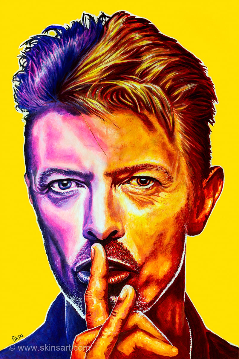 David Bowie by Jeff Williams (Premium Canvas Prints) | BowieGallery