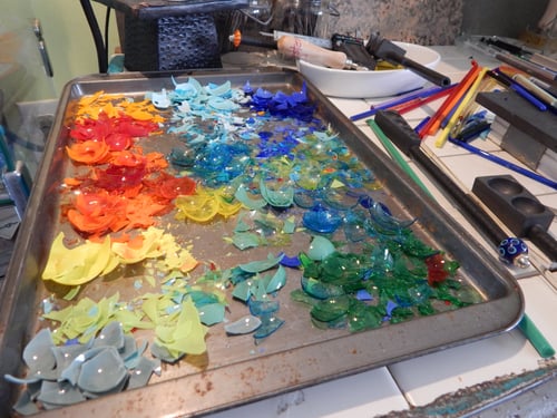 Image of Artisan Glass • Abstract Art