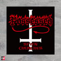 Possessed Seven Churches printed patch