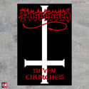 Possessed Seven Churches poster flag
