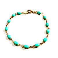 OLIVE BR TURQUOISE