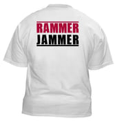 Image of White Rammer Jammer Elephant T-Shirt