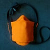 ORANGE Woven Cotton Mask/Filter Holder