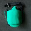 Green Woven Cotton Mask/Filter Holder