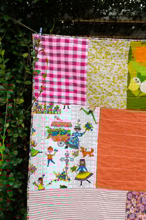 Image of Big Patch Quilt Pattern (PDF) - Includes instructions for Baby and Throw size