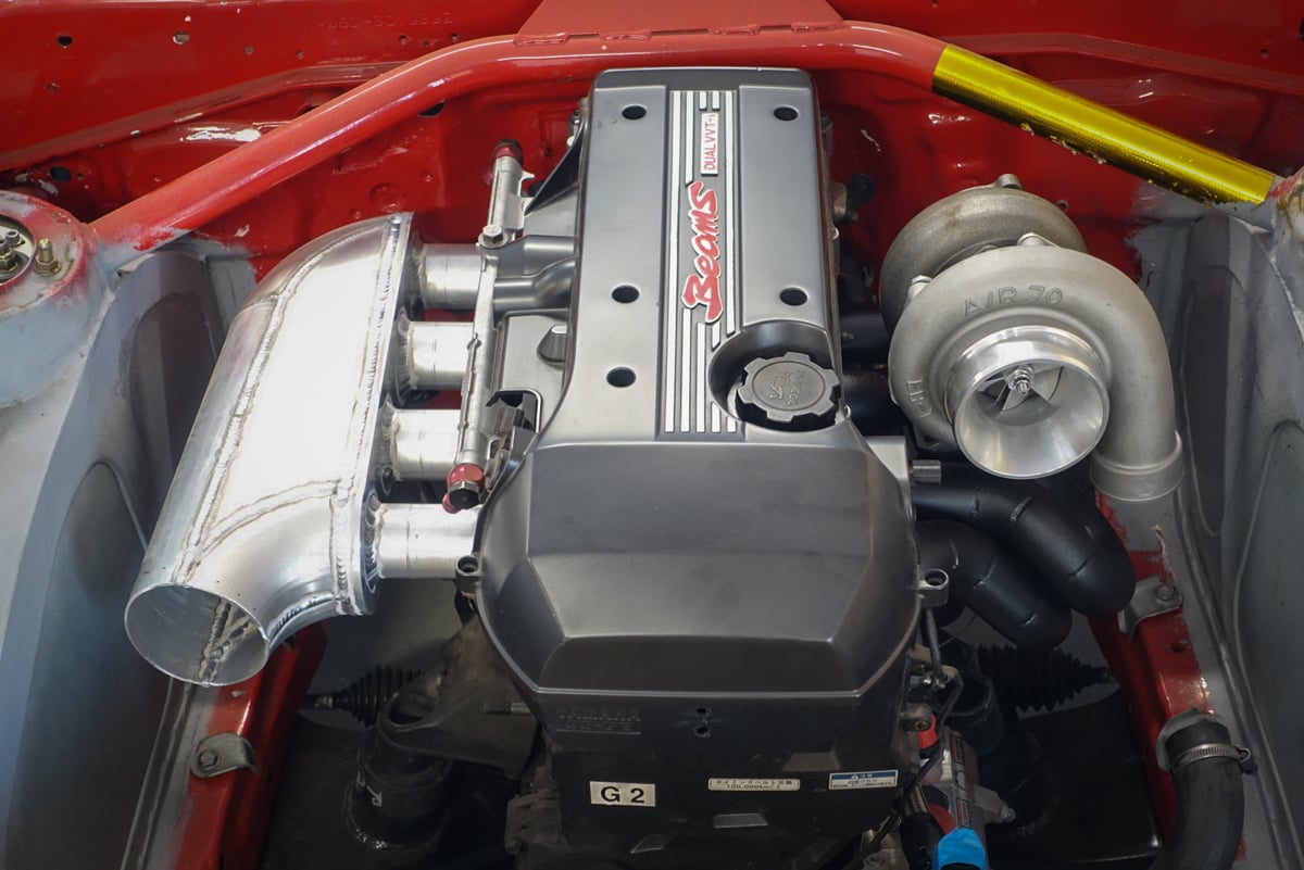 3SGE Beams top mount Turbo Manifold to suit external wastegate | SURFAB
