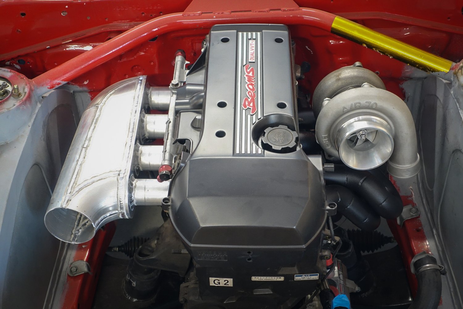Image of 3SGE Beams top mount Turbo Manifold to suit external wastegate