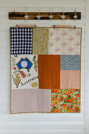 Image of Big Patch Quilt Pattern (PDF) - Includes instructions for Baby and Throw size