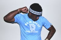 Image 1 of GIGPS BABY BLUE LOGO TEE