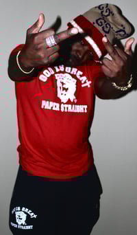 Image 4 of GIGPS CHERRY RED LOGO TEE