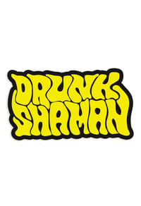 Drunk Shaman yellow sticker