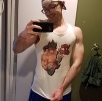 Image 5 of SOL BADGUY GYM TANK TOP  - STAY HYDRATED