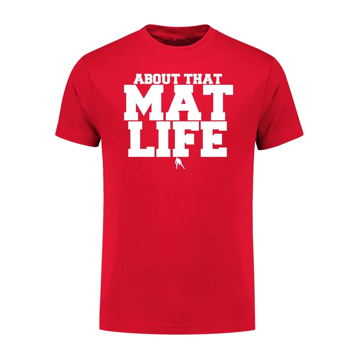 RED MAT LIFE SHIRT | American Wrestling Crew