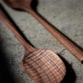 Image of Dark Walnut Cooking Spoon