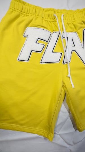 Image of Yellow FLAV Shorts