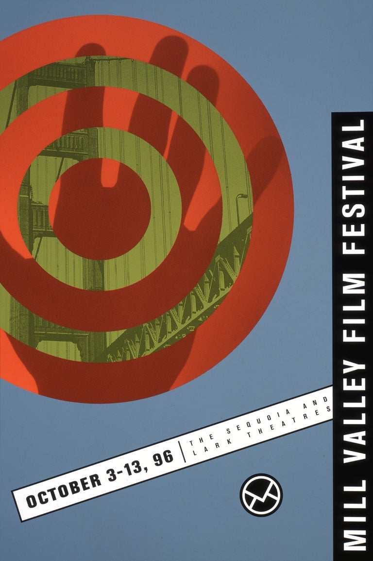 Image of 1996 Mill Valley Film Festival (Golden Gate Bridge) [Screen Print]