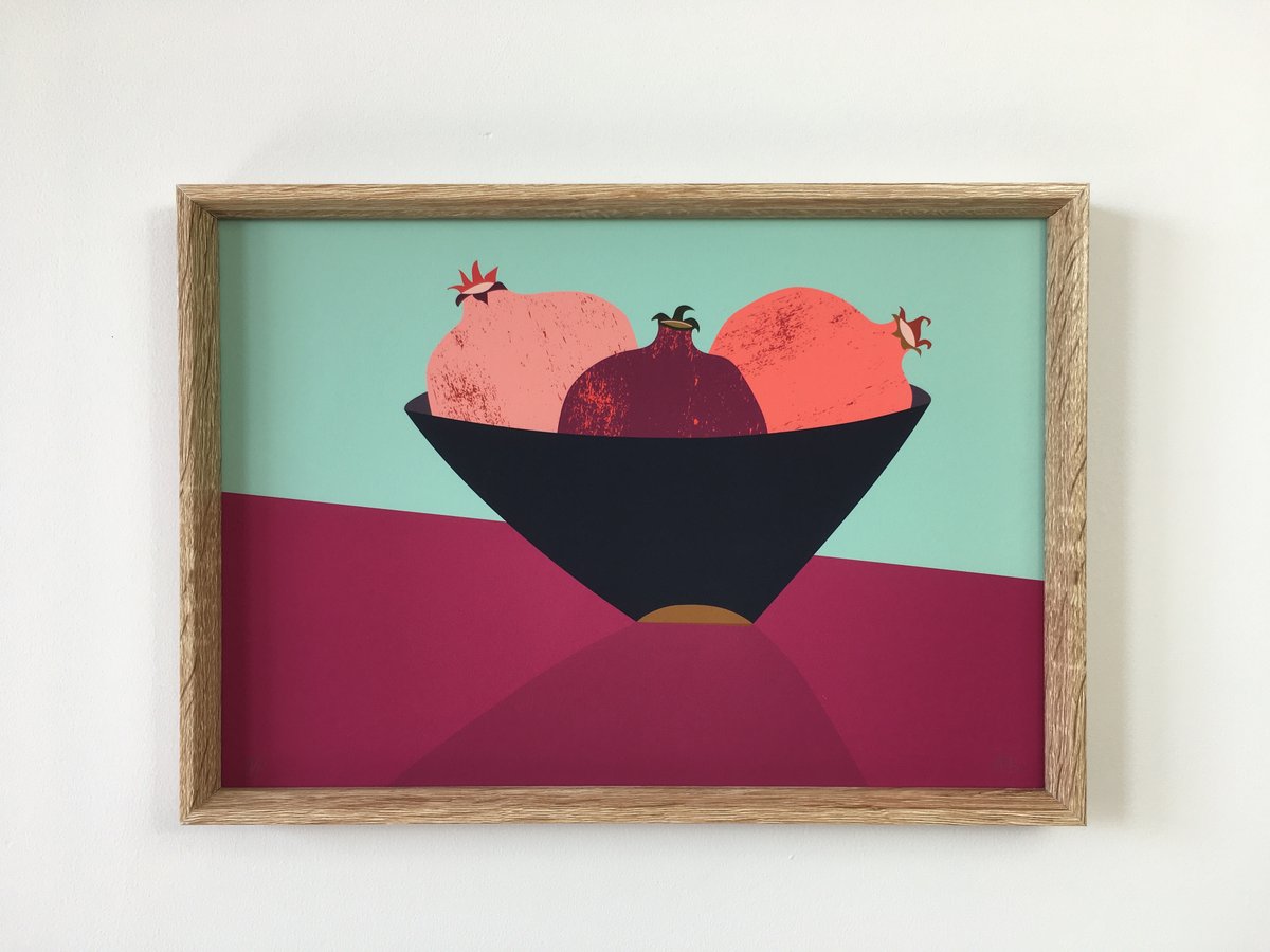 Pomegranate Bowl (A4/A3 )