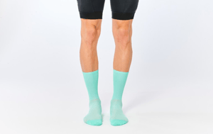 Image of FINGERSCROSSED Classic Cycling Socks CELESTE
