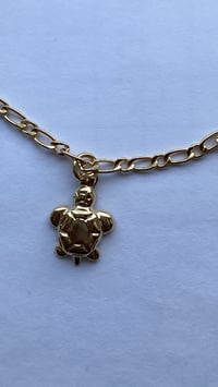 Image 4 of Save the turtles anklet 