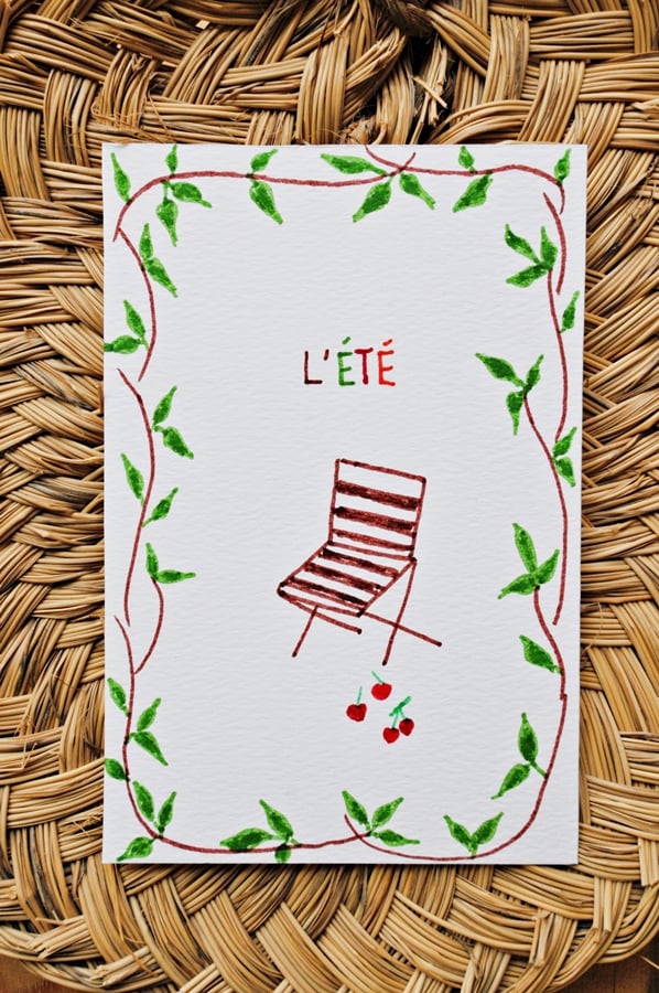 Image of CARD "L'ÉTÉ"