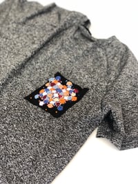 Image 2 of Retro Rose Patch Men’s Pocket Tee