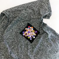 Image 4 of Retro Rose Patch Men’s Pocket Tee