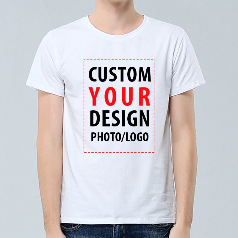 Image of Customized White t-shirt