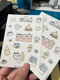 Image 3 of Chiikawa Mini Sticker Sheet