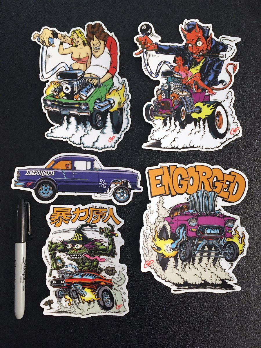 Image of COOP Sticker Pack #10 "Finks Are A/Gas"