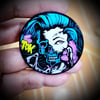 2" enamel Vic pin Error1984 X T.O.K pin