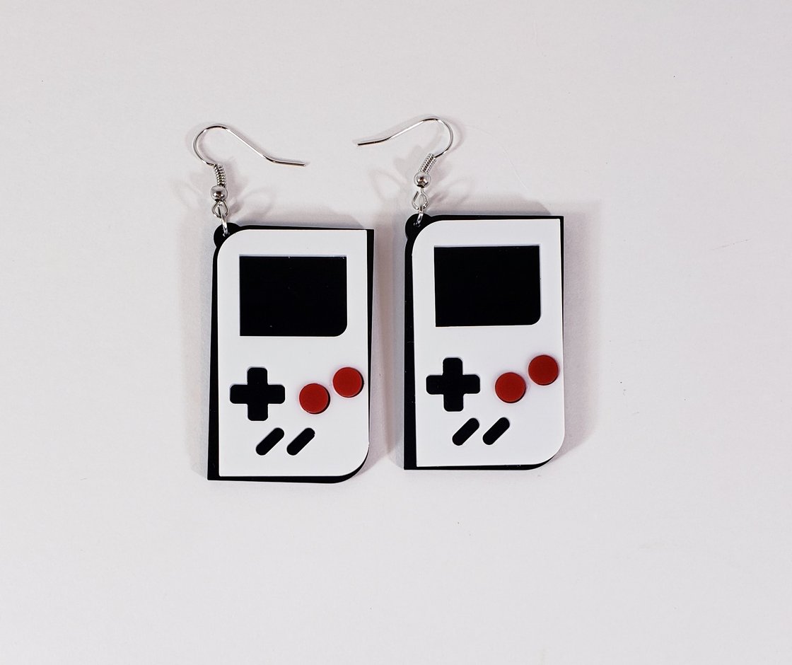 Image of Game Boy Earrings
