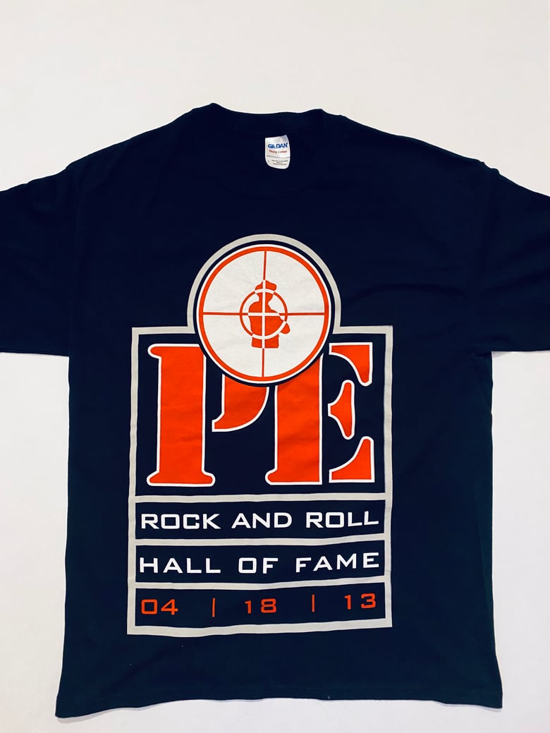 Image of PUBLIC ENEMY ROCK AND ROLL HALL OF FAME INDUCTION TEE