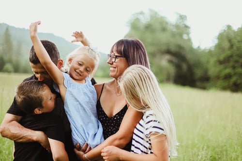 Image of Reserved for Kari - Sunset Family Session