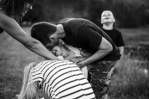 Image of Reserved for Kari - Sunset Family Session