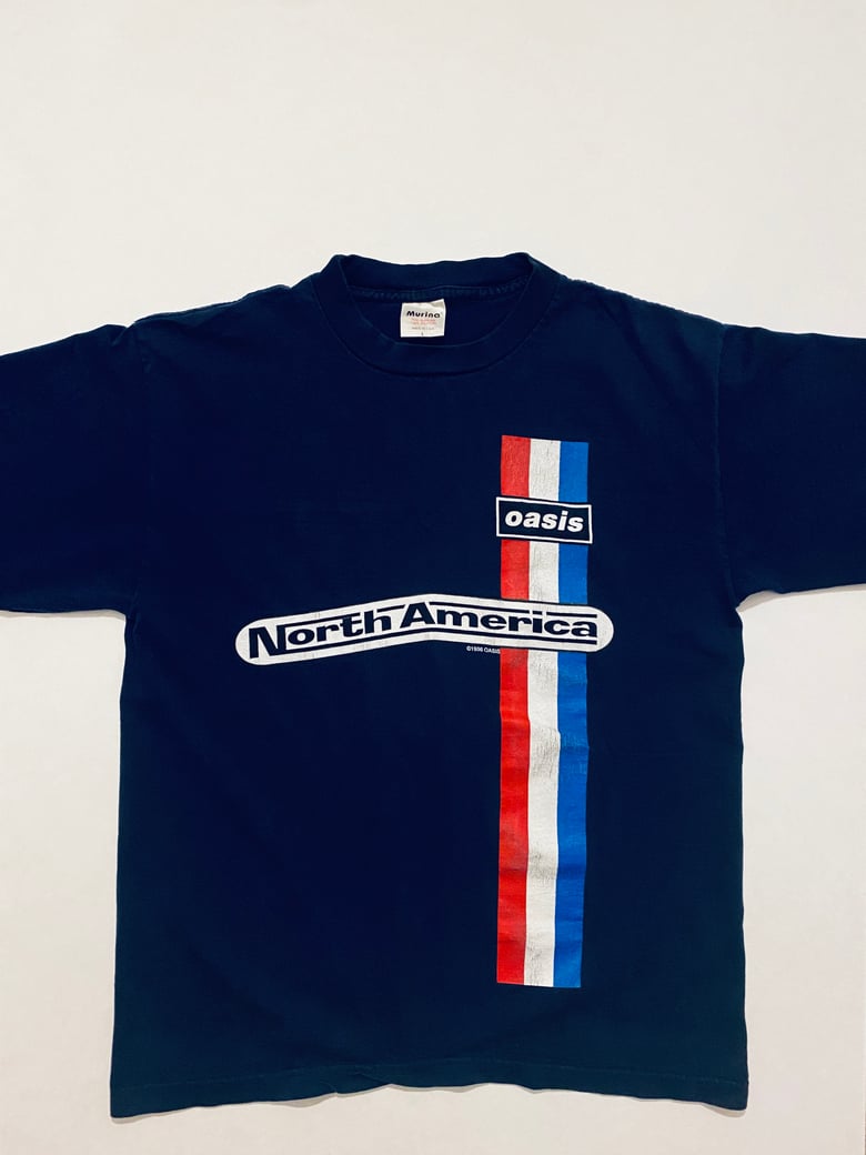 Image of VINTAGE 1996 OASIS NORTH AMERICA TOUR TEE