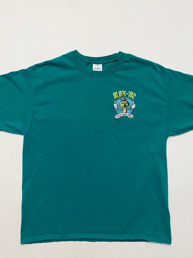 Image of 2016 BLINK 182 LOCAL CREW TEE