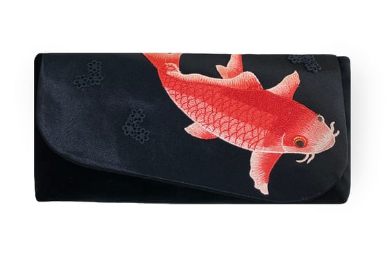Image of 'Don't be Koi' Evening Clutch