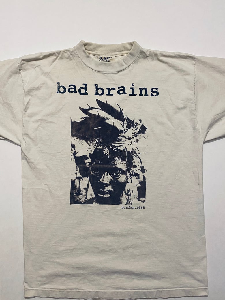 Image of VINTAGE 1994 BAD BRAINS EURO TOUR TEE