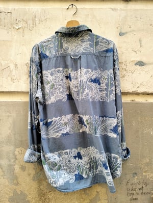 Camicia Diesel fondo azzurro