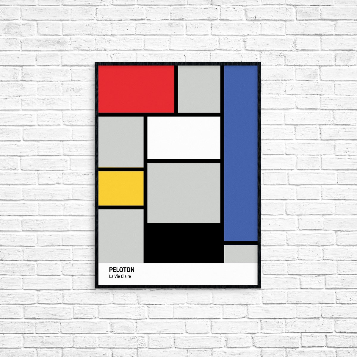 Peloton Print La Vie Claire The Pedal Dancers Peloton Print La Vie Claire The Pedal Dancers