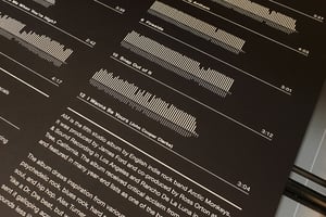 Image of Arctic Monkeys AM Album Screen Print