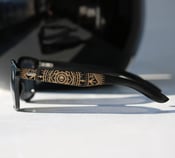 Image of Maia Bamboo Black Sunglasses