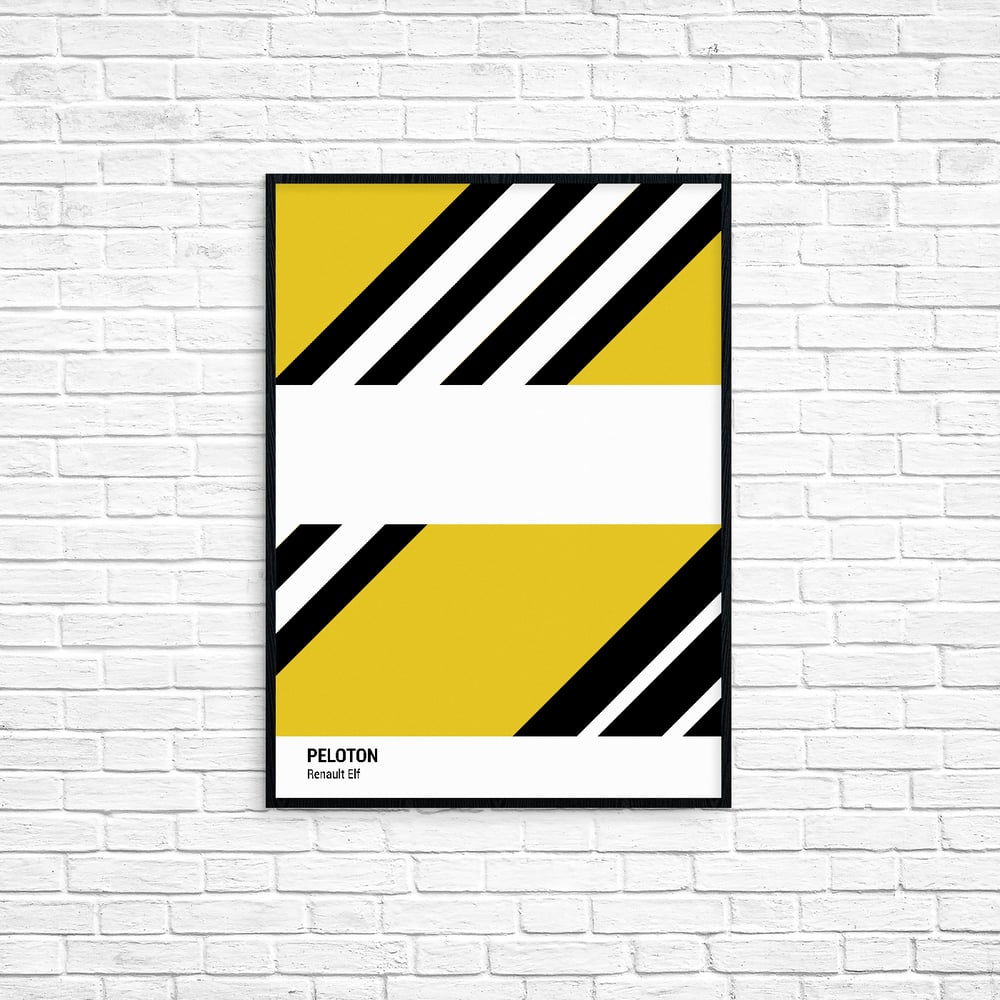 Peloton Print - Renault Elf